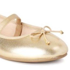 Wonder Nation Big Girl Classic Bow Ballet Dress Flat